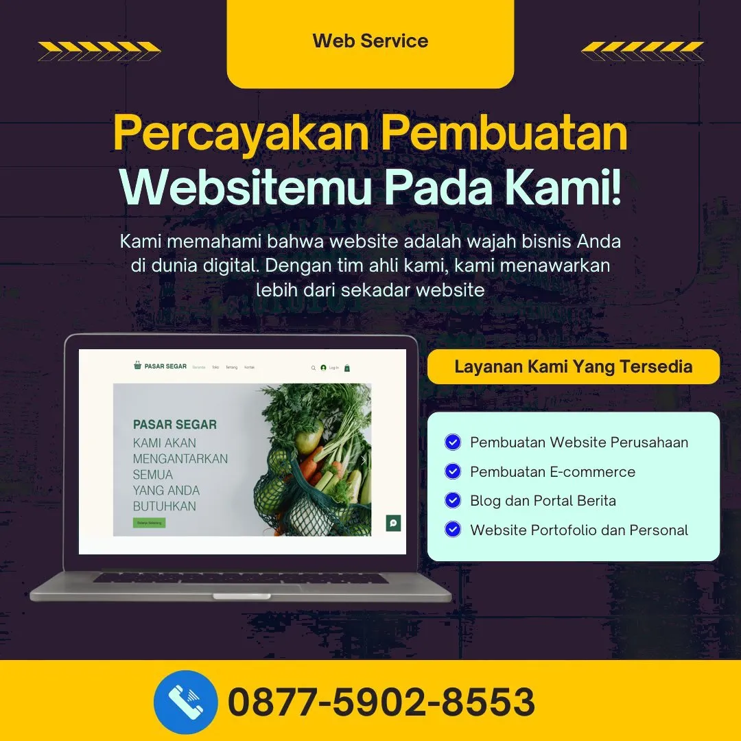 Jasa Pembuatan Web Ujung Pangkah Gresik Profesional dengan Harga Terjangkau