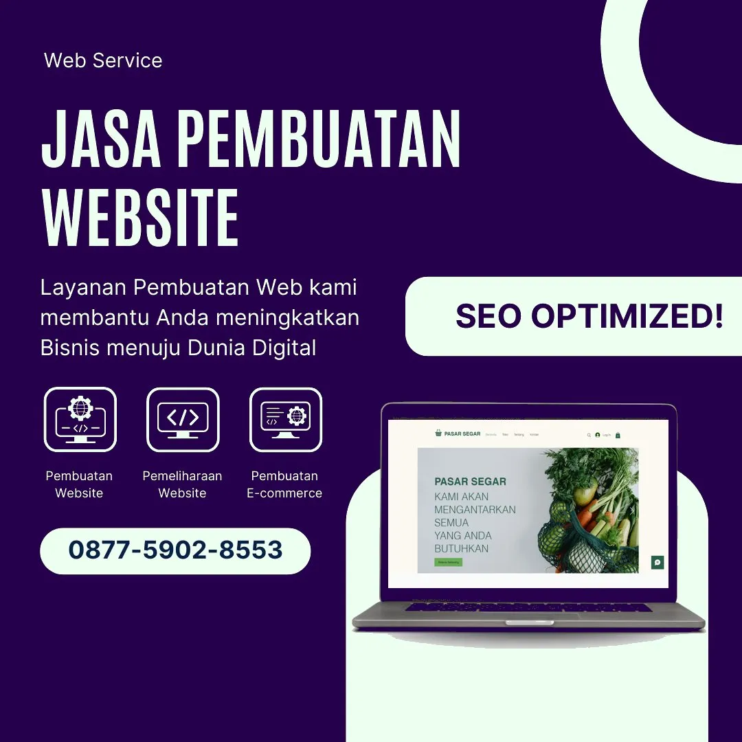 Jasa Pembuatan Web Cimaragas Ciamis Modern, Berkualitas, Harga Kompetitif