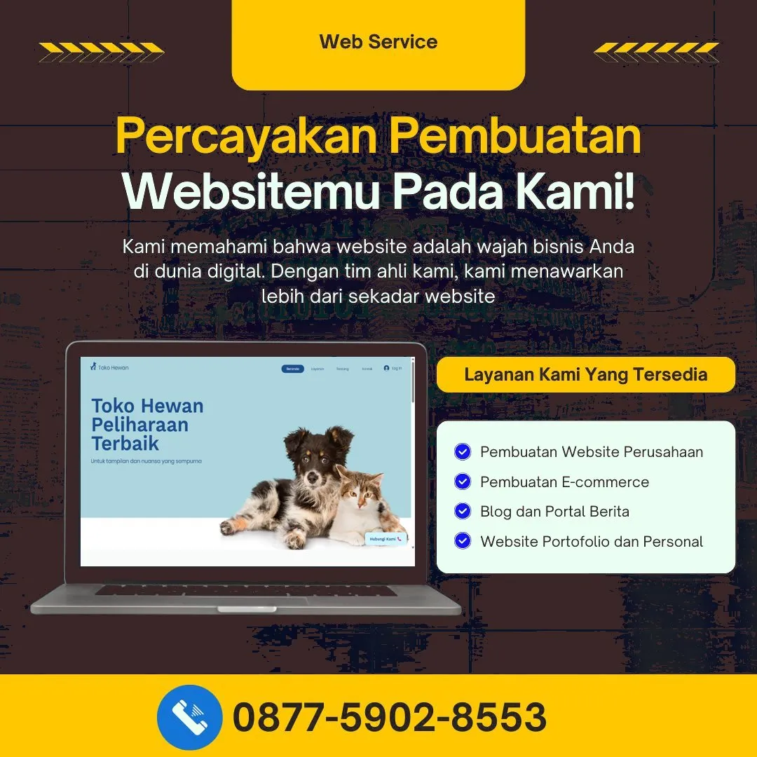 Jasa Pembuatan Web Sukadana Ciamis Terpercaya dengan Desain Menarik