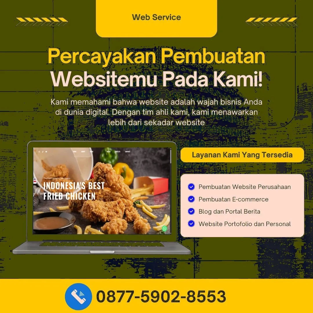 Jasa Pembuatan Web Cibalong Garut Responsif dengan Kualitas Premium