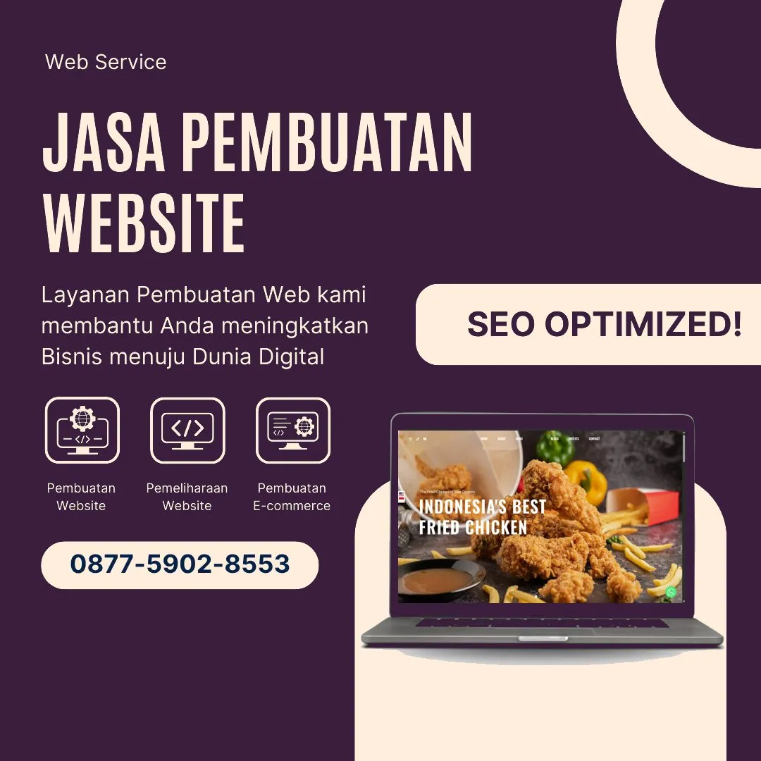 Jasa Pembuatan Web Mekarmukti Garut Modern dengan Desain Responsif