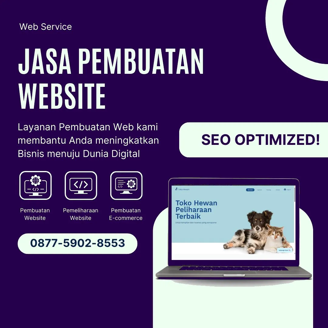 Jasa Pembuatan Web Patrang Jember Profesional dan Harga Kompetitif