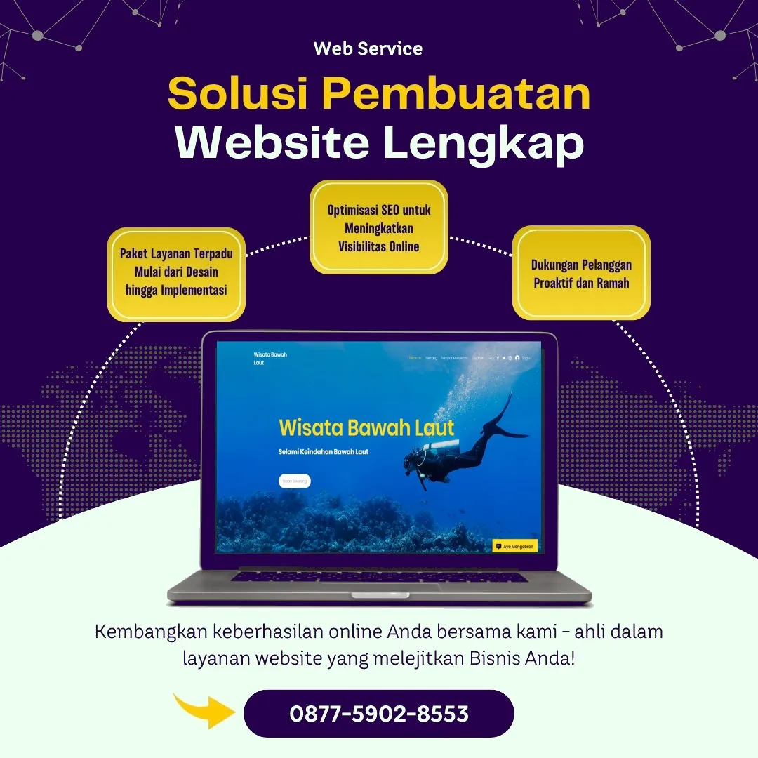 Jasa Pembuatan Web Rambipuji Jember Berkualitas dengan Jaminan Kualitas