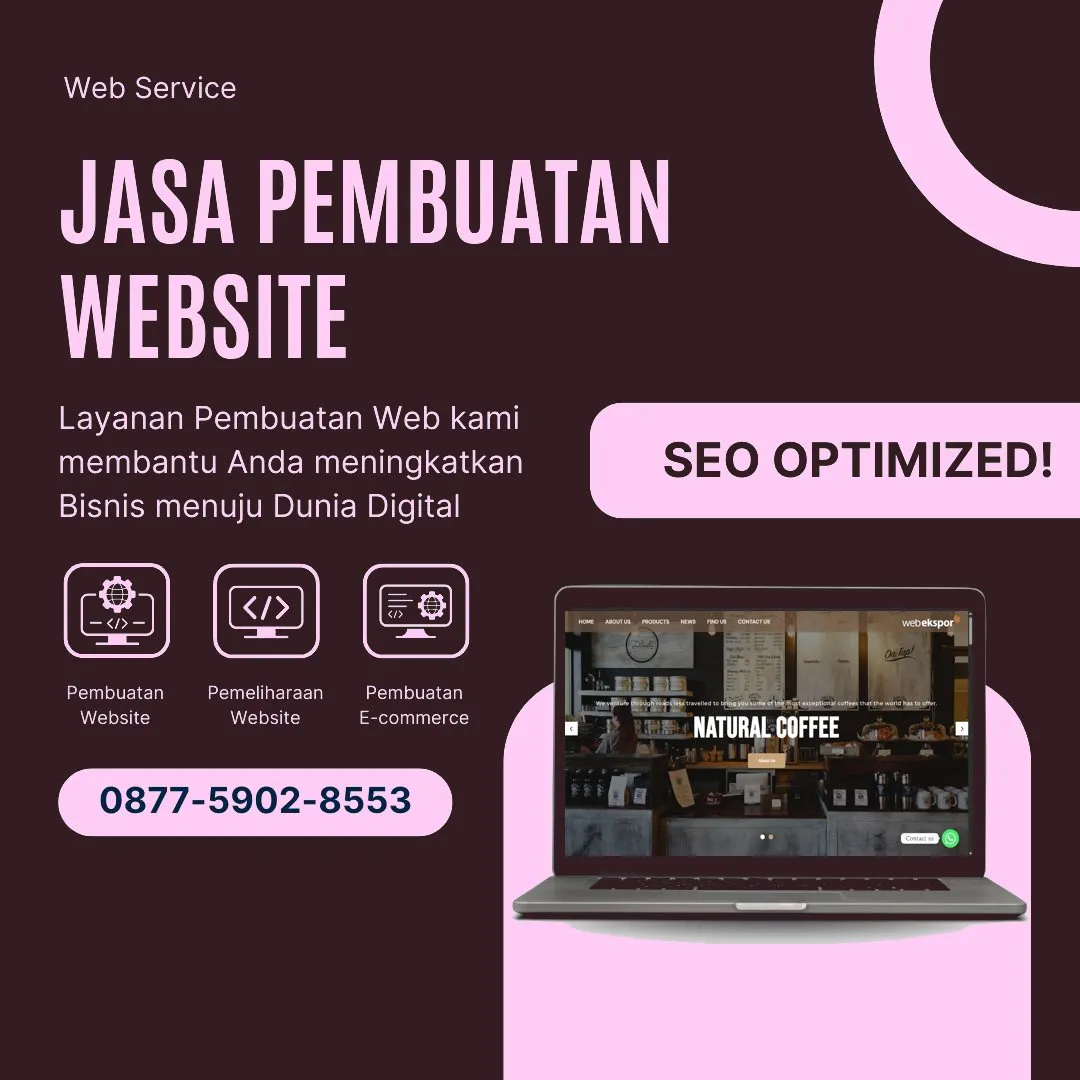 Jasa Pembuatan Web Cilimus Kuningan Terpercaya dengan Desain Modern