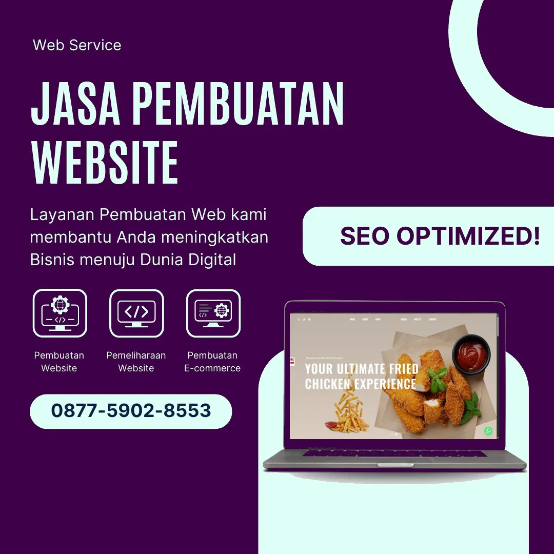 Jasa Pembuatan Web Tanggul Jember Profesional dan Harga Ramah UMKM