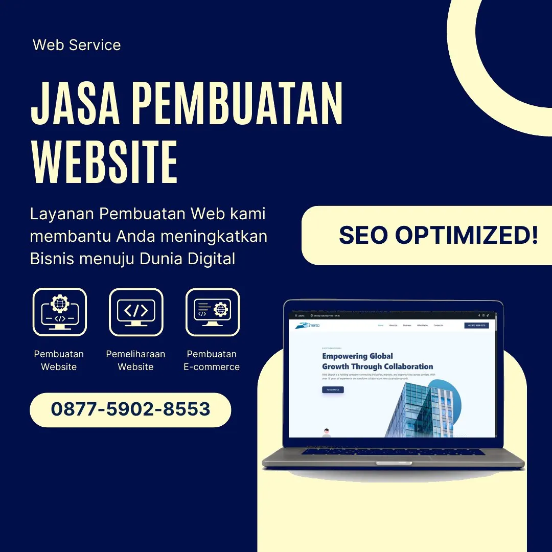 Jasa Pembuatan Web Darangdan Purwakarta Terpercaya dengan Desain Modern