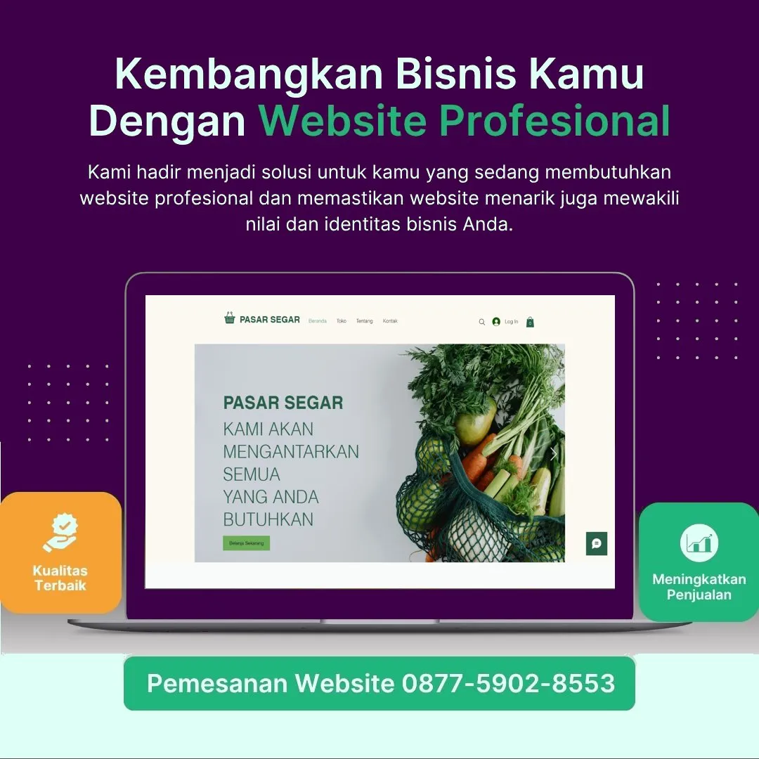 Jasa Pembuatan Web Wuluhan Jember Terpercaya dengan Jaminan Kualitas