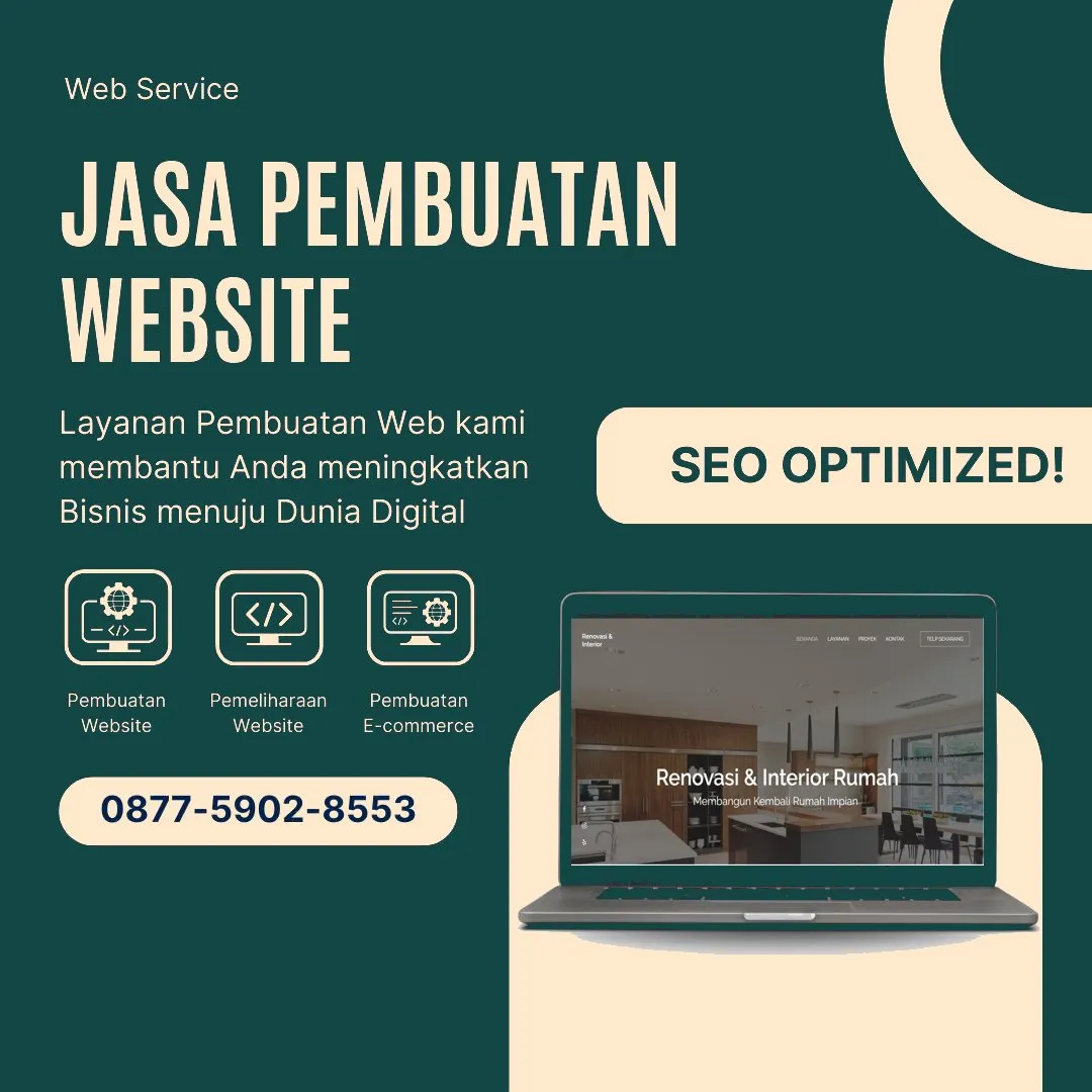 Jasa Pembuatan Web Bareng Jombang Profesional dengan Desain Modern