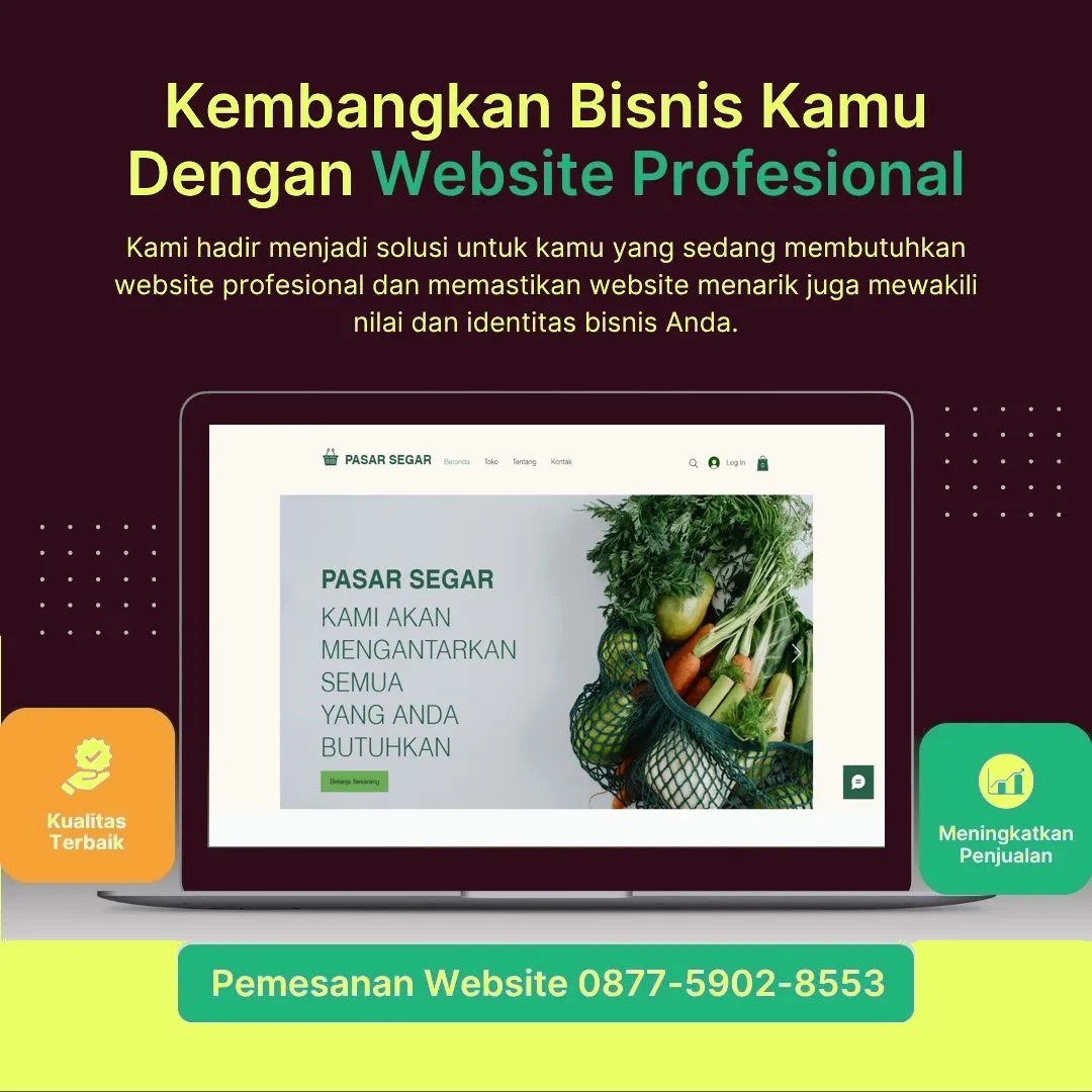 Jasa Pembuatan Web Ciracap Sukabumi Cepat, Terjangkau, dan Profesional