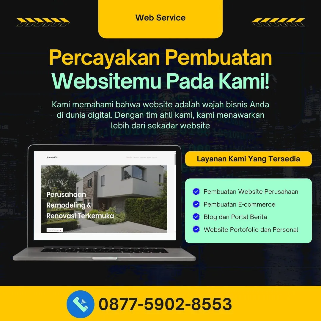 Jasa Pembuatan Web Parakan Salak Sukabumi Desain Modern, Cepat, dan Andal