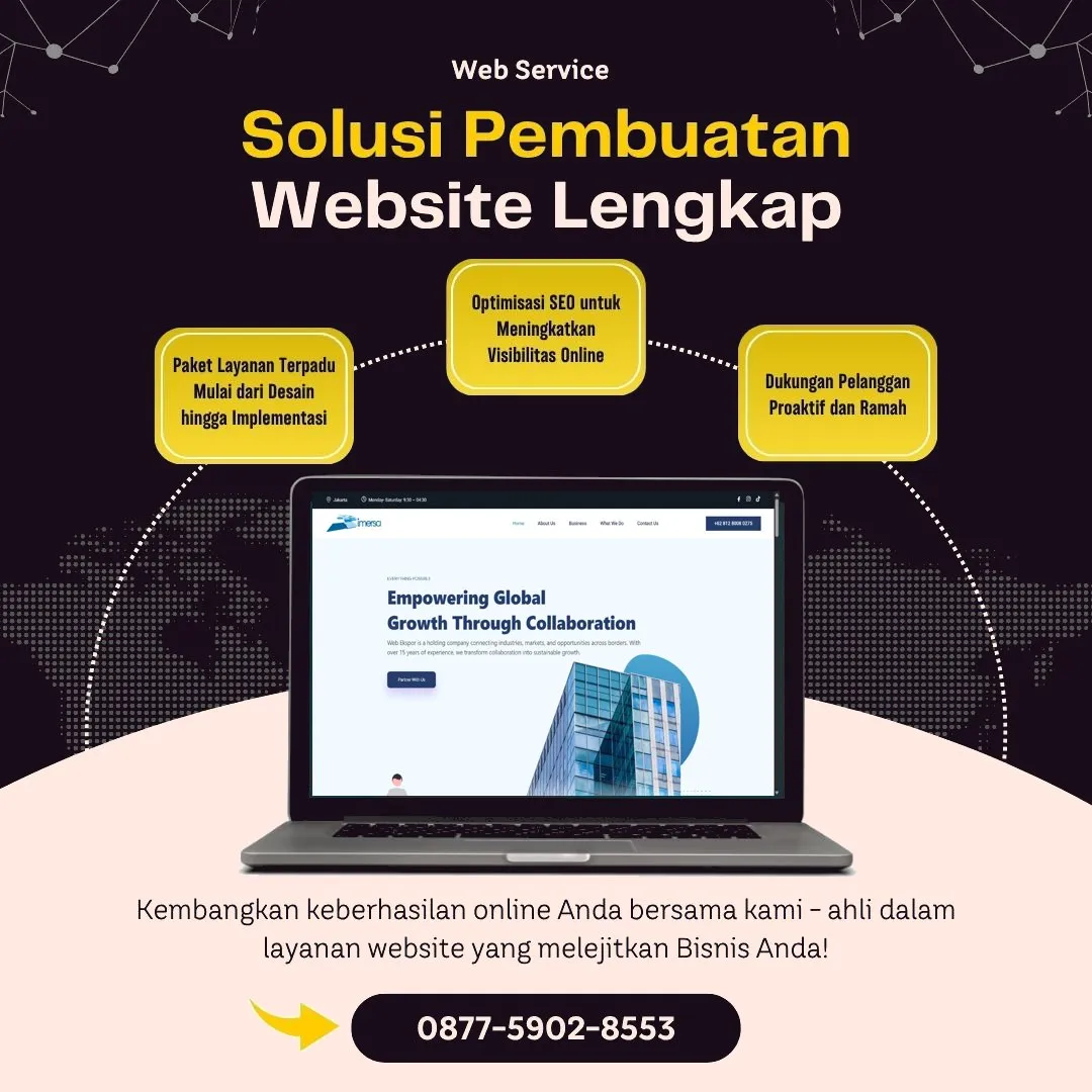 Jasa Pembuatan Web Sukabumi Ahli, Cepat, dan Hasil Maksimal