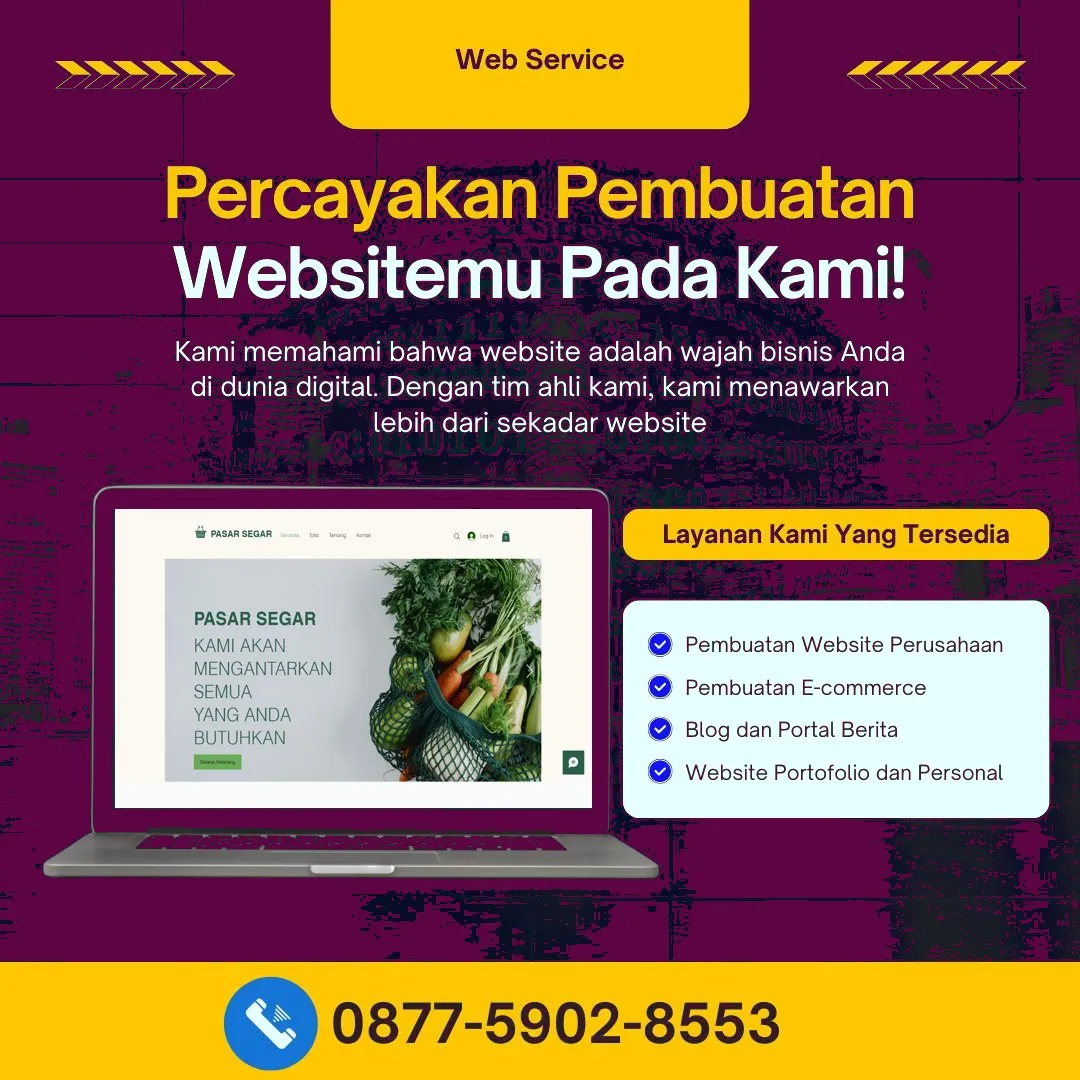 Jasa Pembuatan Web Tegalbuleud Sukabumi Cepat, Profesional, dan Hasil Maksimal