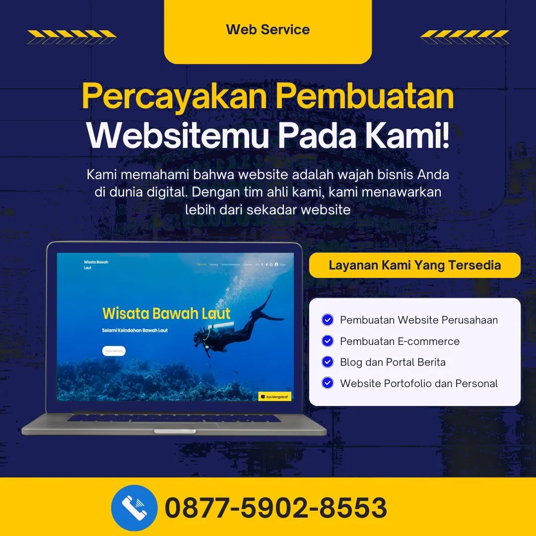 Jasa Pembuatan Web Cikole Sukabumi Hasil Maksimal, Cepat, dan Terjangkau