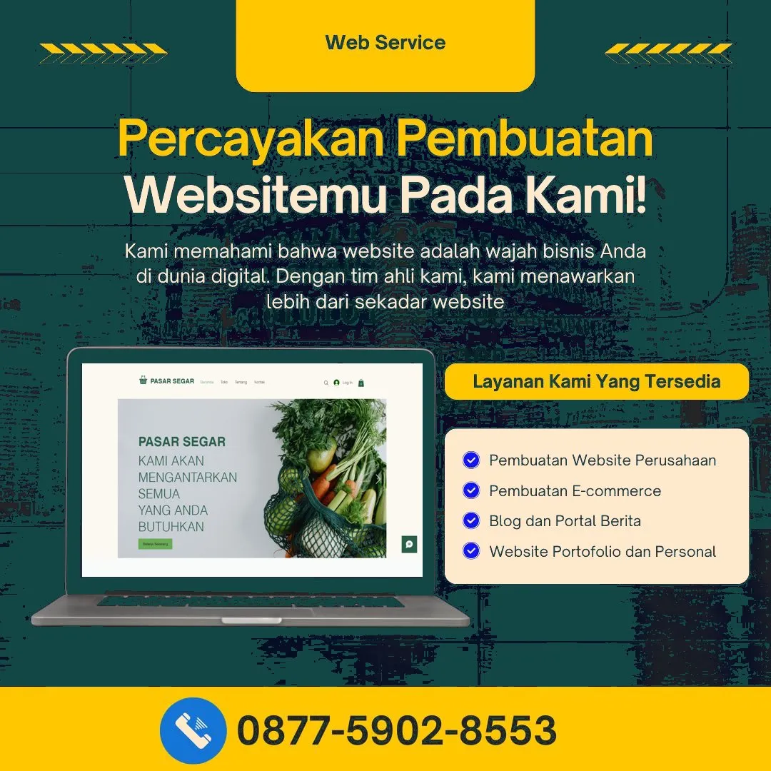 Jasa Pembuatan Web Cibalong Tasikmalaya Modern, Andal, dan Hemat Biaya