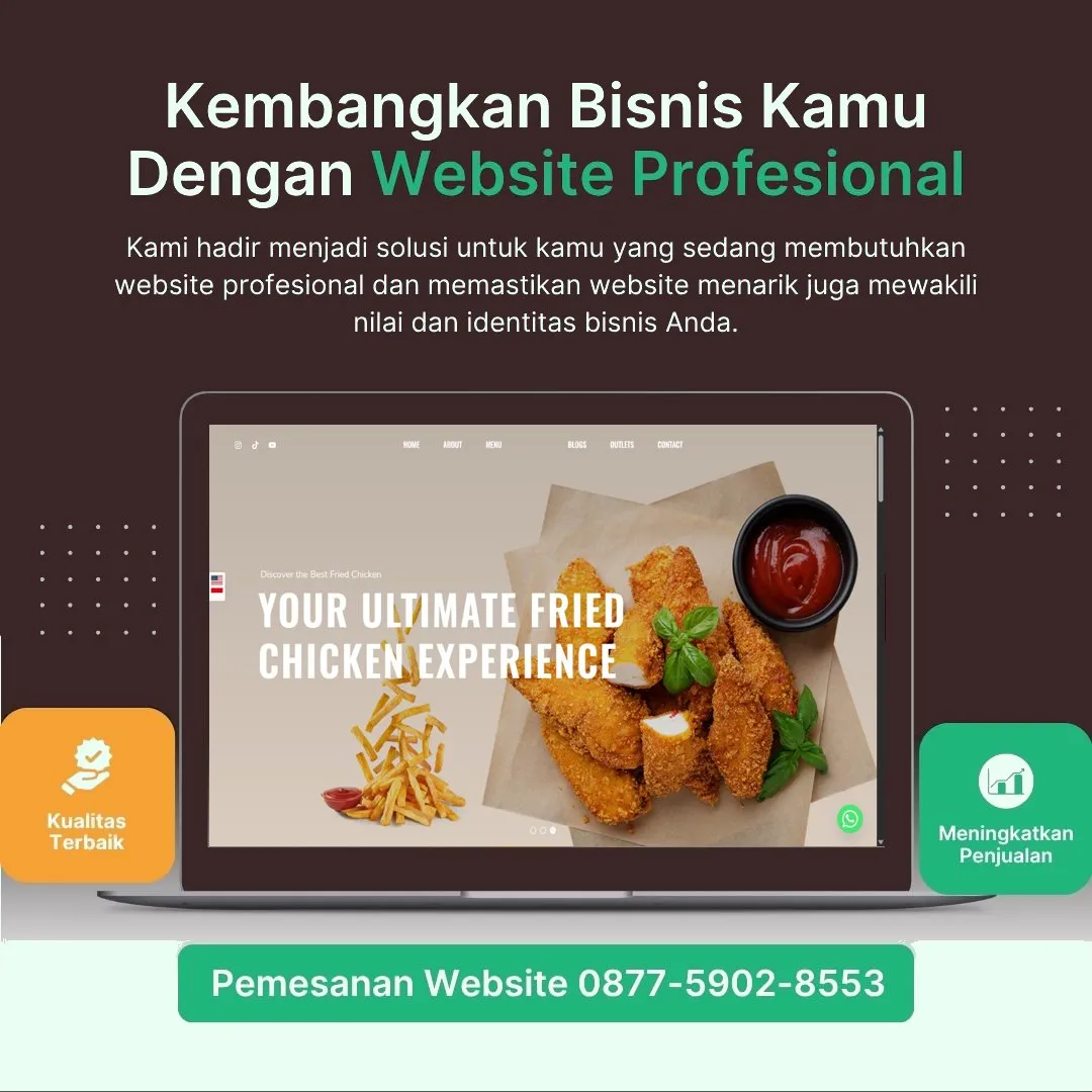 Jasa Pembuatan Web Cikalong Tasikmalaya Profesional dan Harga Terjangkau