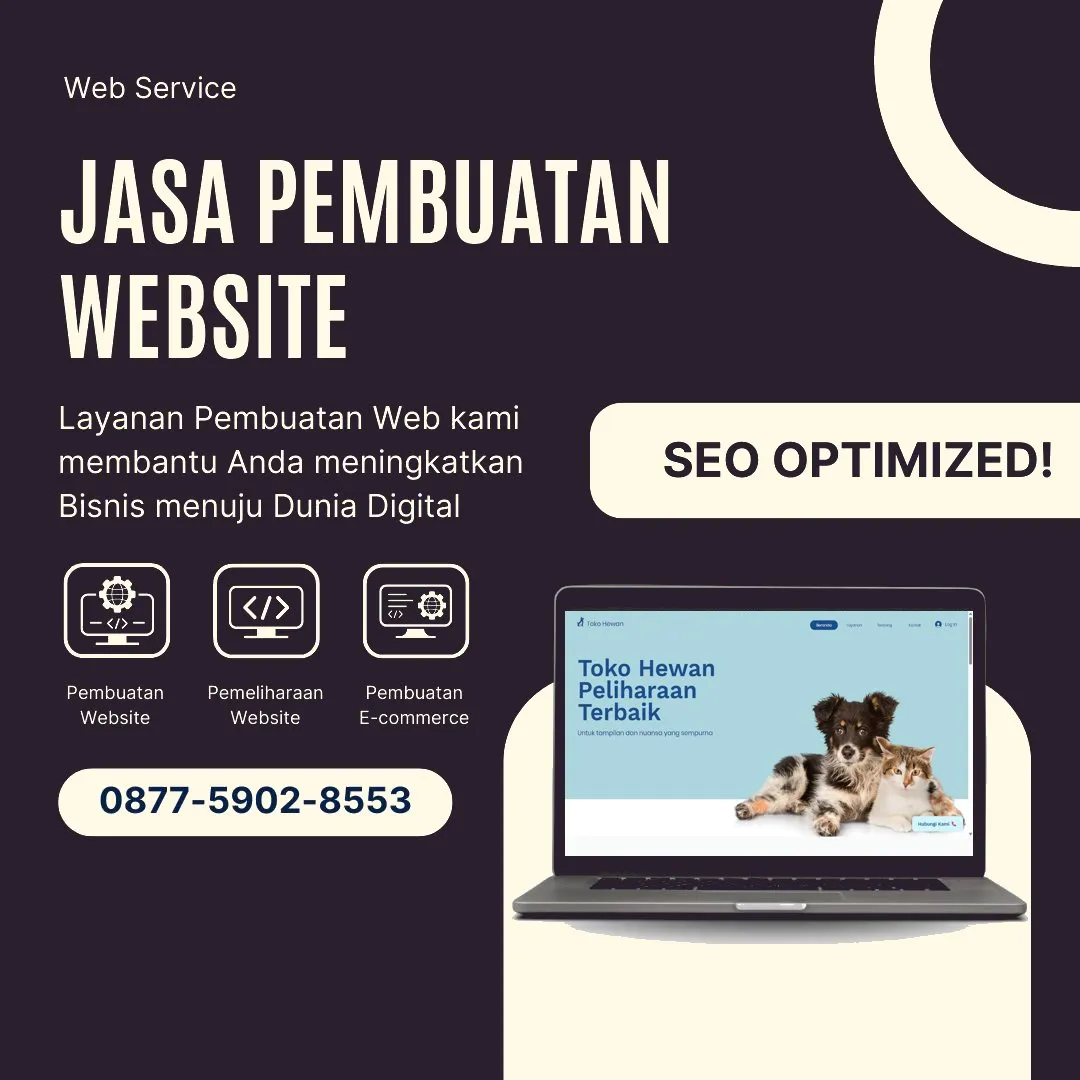 Jasa Pembuatan Web Jamanis Tasikmalaya Modern, Kreatif, dan Berkualitas