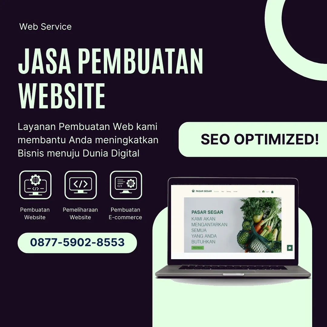 Jasa Pembuatan Web Leuwisari Tasikmalaya Kreatif, Cepat, dan Berkualitas