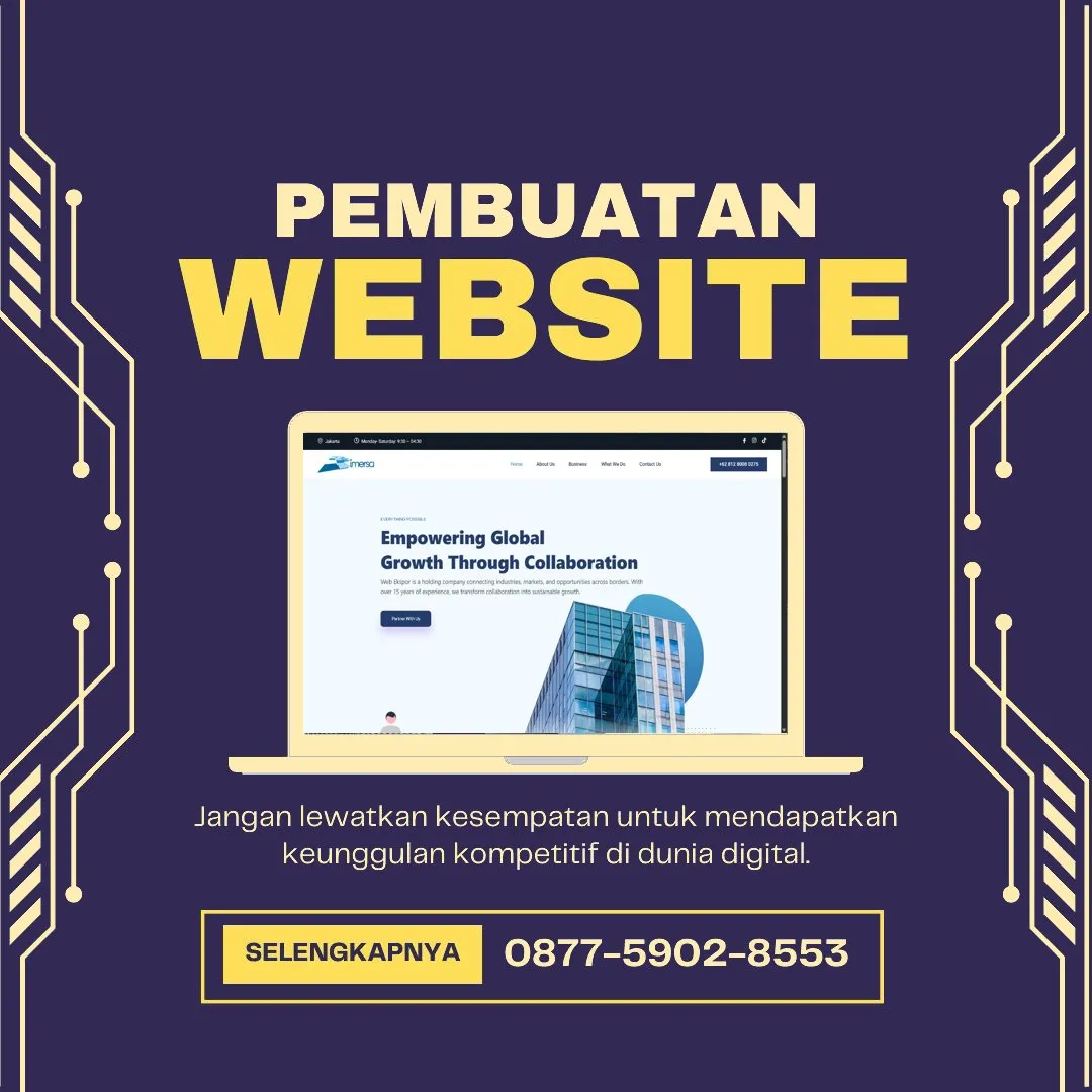 Jasa Pembuatan Web Salawu Tasikmalaya Andal, Modern, dan Terjangkau