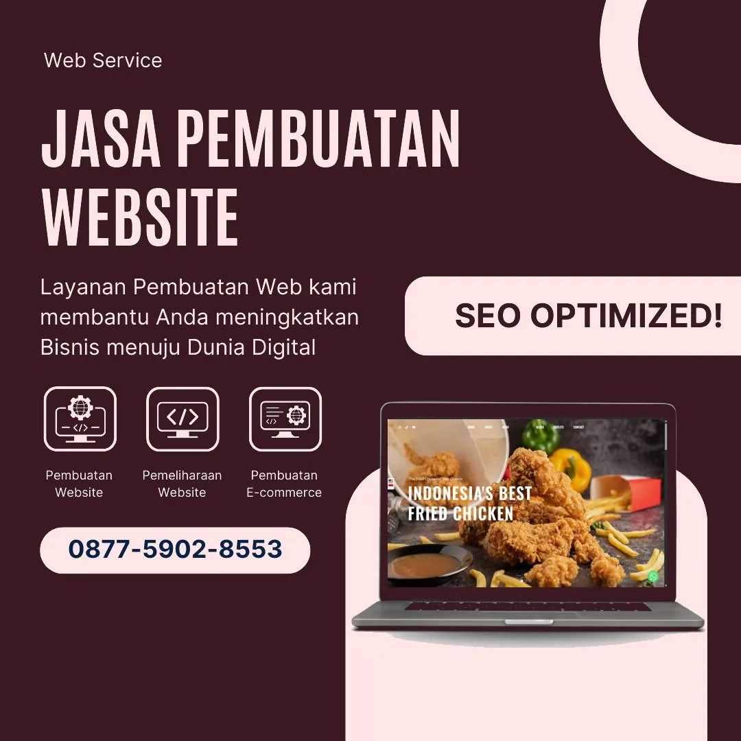 Jasa Pembuatan Web Indihiang Tasikmalaya Modern, Berkualitas, Harga Bersahabat