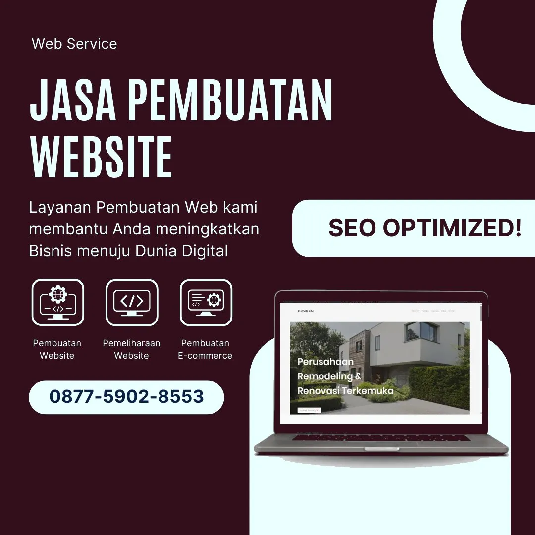 Jasa Pembuatan Web Tawang Tasikmalaya Modern, Berkualitas, Harga Bersahabat