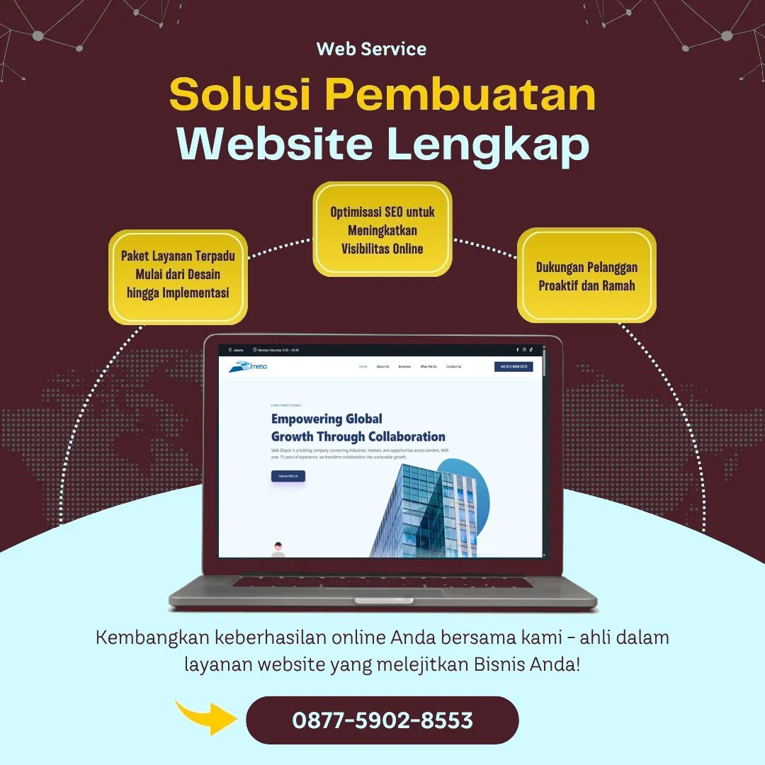 Jasa Pembuatan Web Menteng Jakarta Pusat Elegan dengan Harga Bersaing