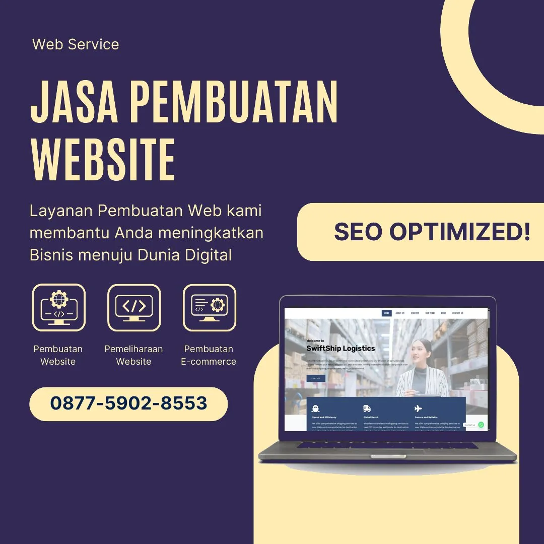 Jasa Pembuatan Web Cipayung Jakarta Timur Profesional dengan Desain Modern dan Terjangkau