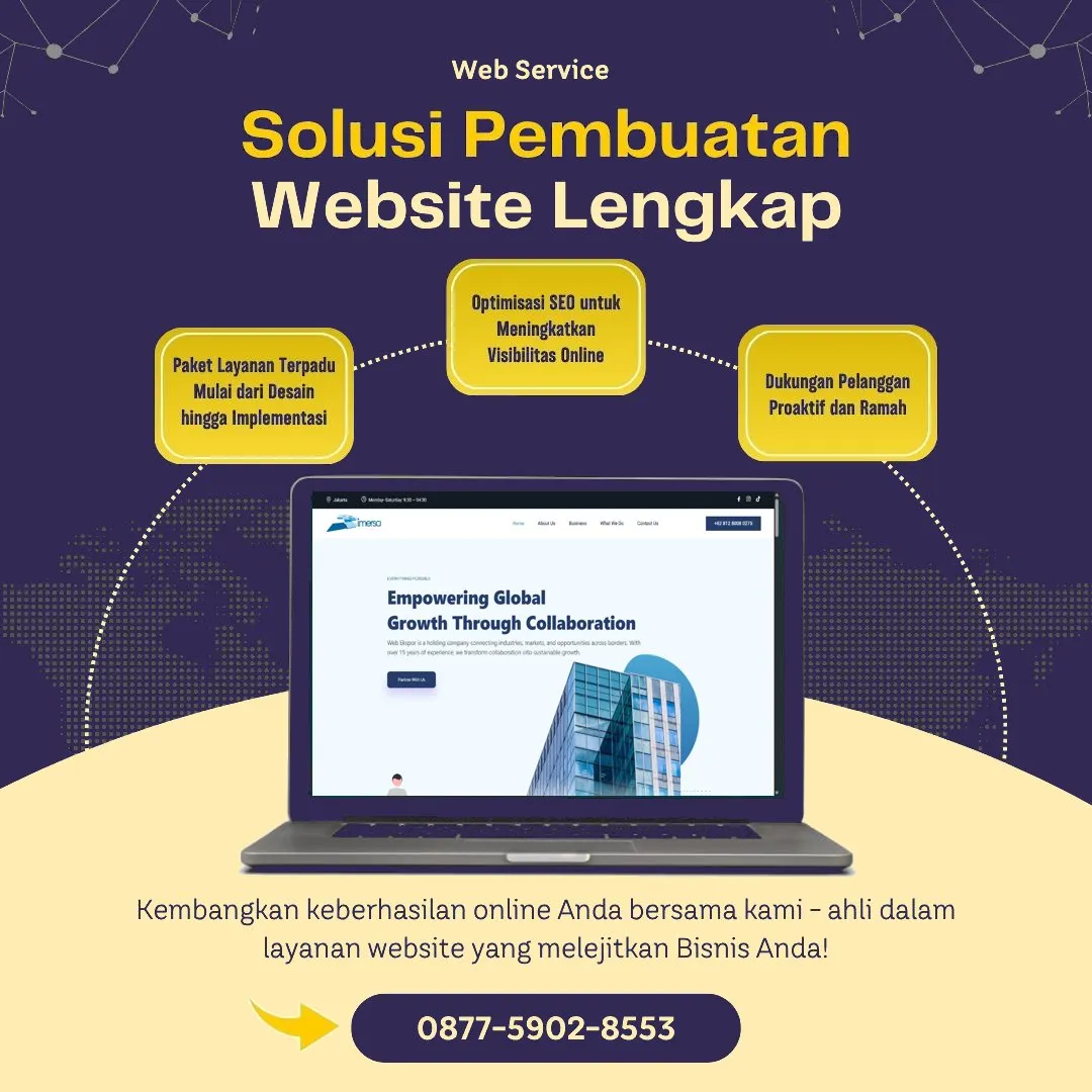 Jasa Pembuatan Web Tanjung Priok Jakarta Utara Handal, Cepat, dan Harga Bersahabat
