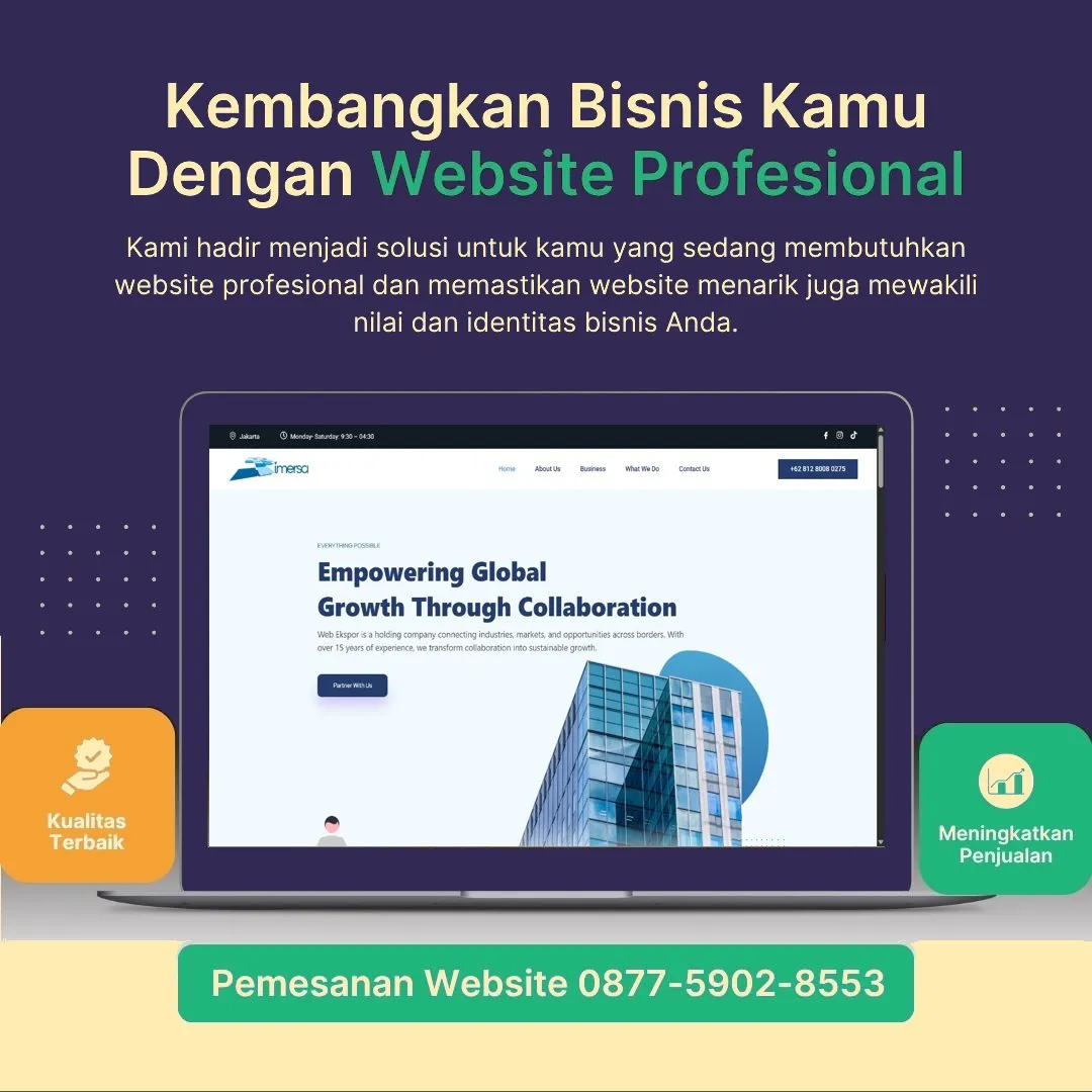 Jasa Pembuatan Web Penjaringan Jakarta Utara dengan Desain Modern dan Harga Terjangkau