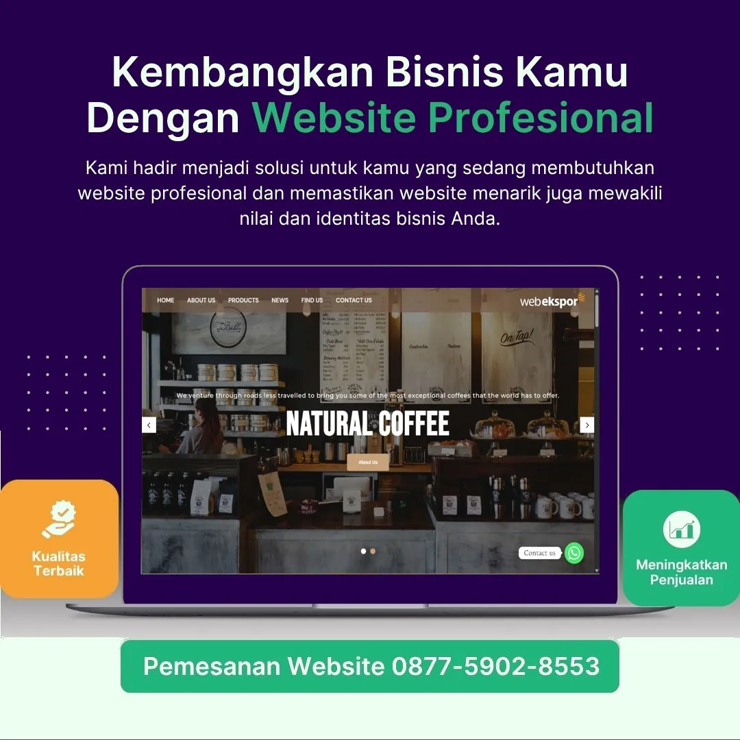Jasa Pembuatan Web Ciwandan Cilegon dengan Desain Profesional dan Harga Terjangkau