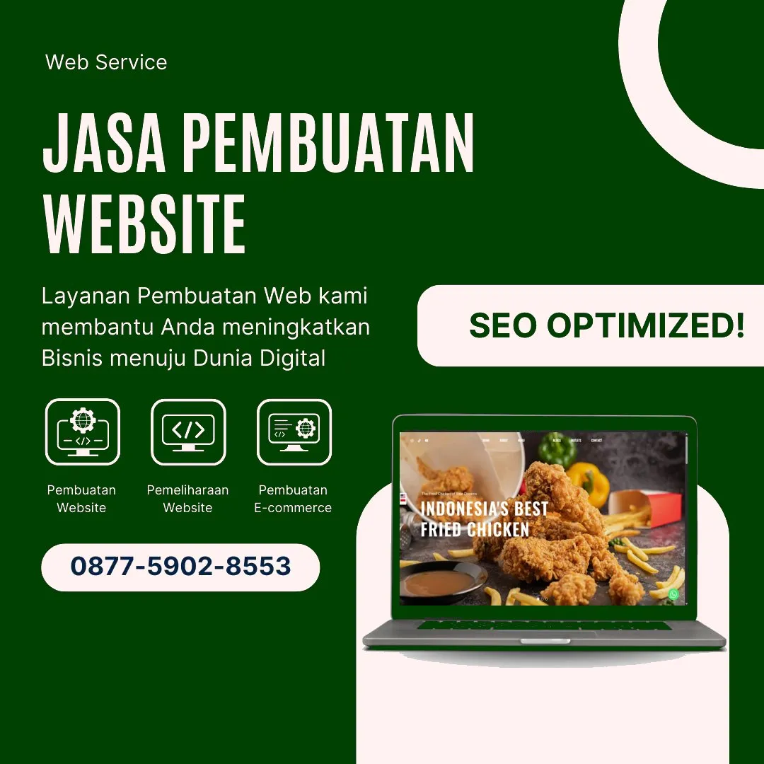Jasa Pembuatan Web Jombang Cilegon Modern, Responsif, dan Bergaransi Kualitas