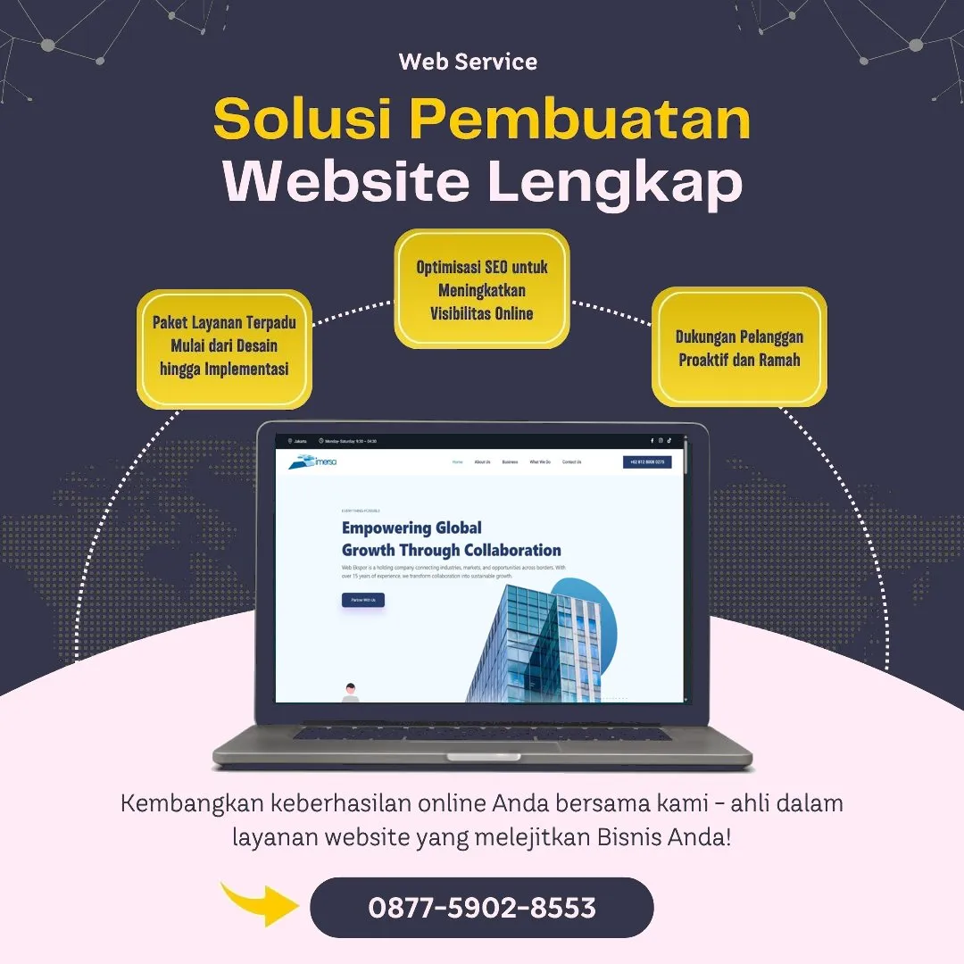 Jasa Pembuatan Web Curugbitung Lebak Harga Terjangkau dan Desain Responsif