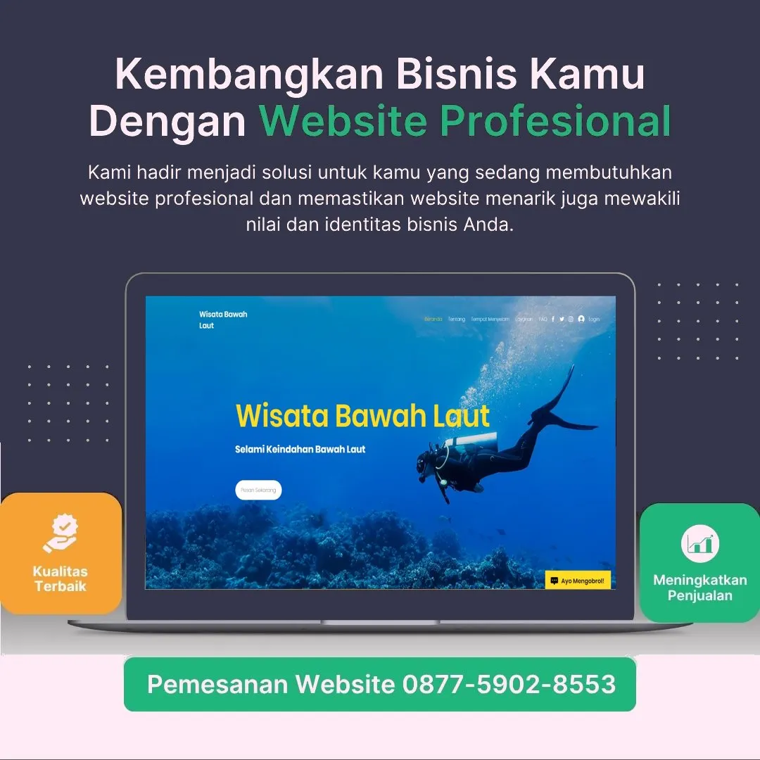 Jasa Pembuatan Web Gunung Kencana Lebak Profesional dan Bergaransi Resmi