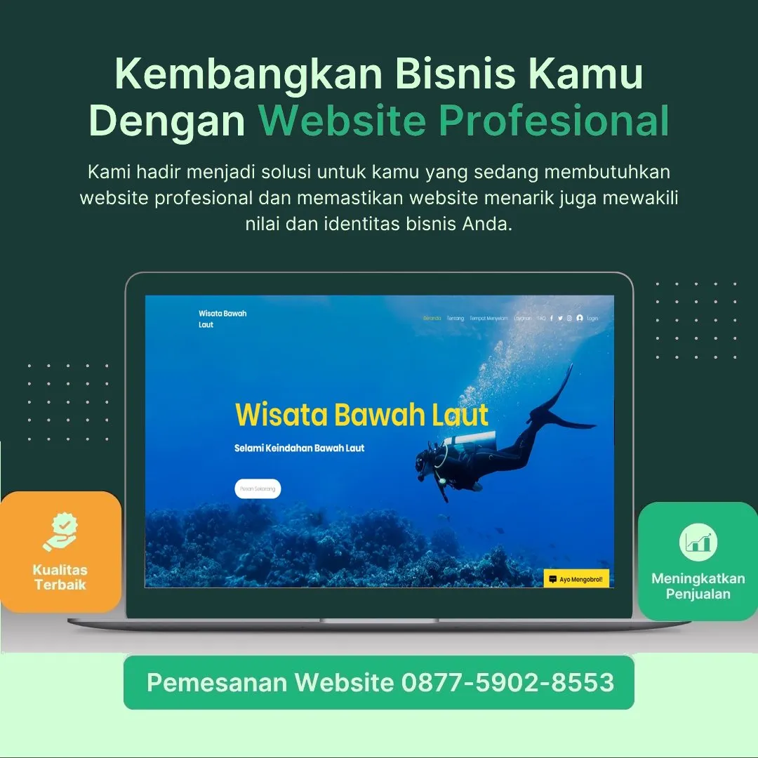 Jasa Pembuatan Web Cigeulis Pandeglang Berkualitas dengan Harga Terjangkau
