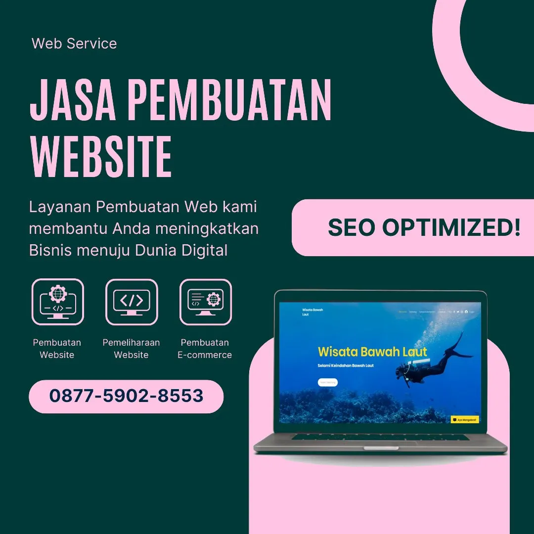 Jasa Pembuatan Web Sumur Pandeglang Desain Modern dan Responsif