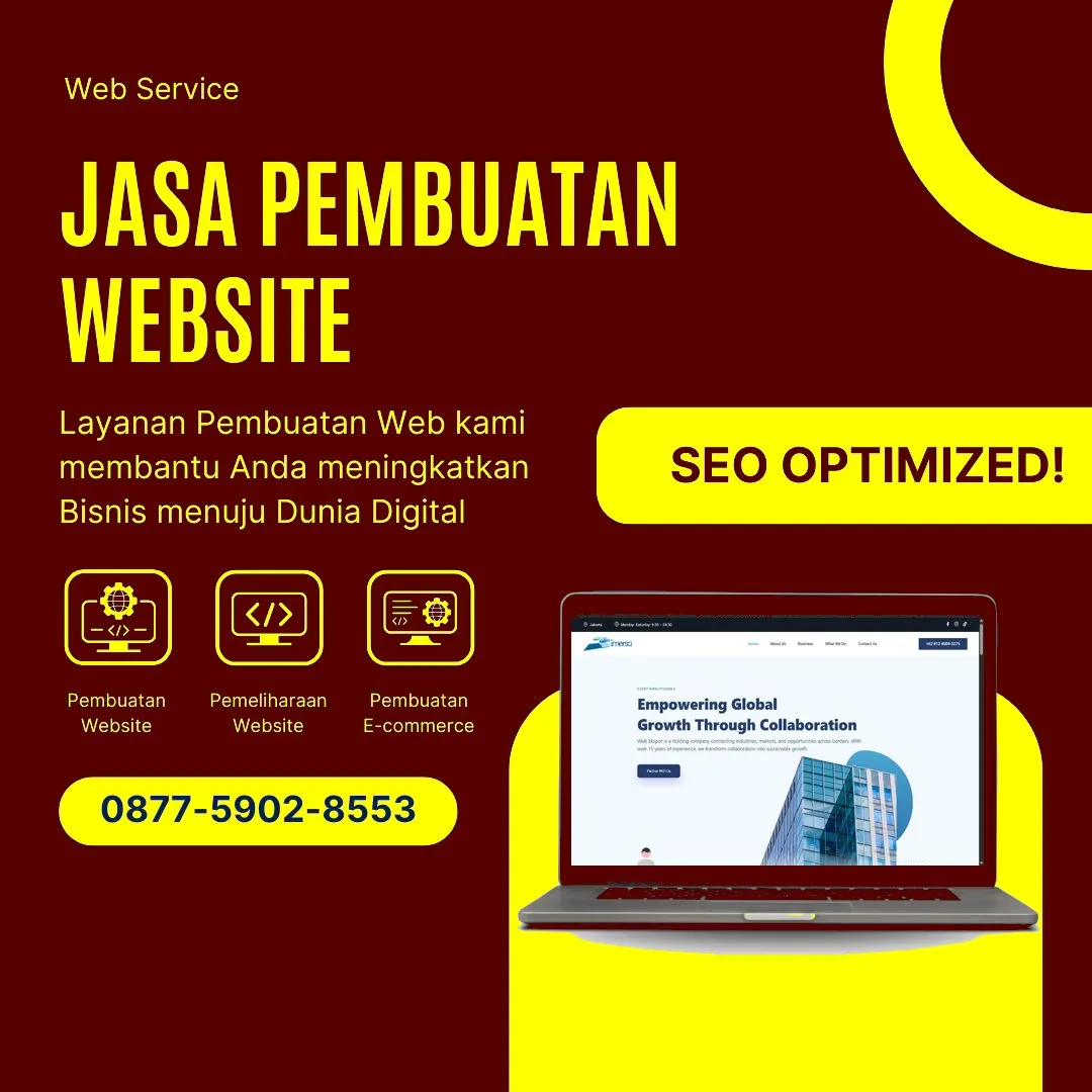 Jasa Pembuatan Web Bojonegara Serang Modern dengan Jaminan Kepuasan
