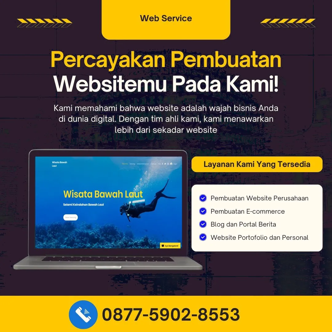 Jasa Pembuatan Web Ciruas Serang Desain Modern dengan Jaminan Kualitas