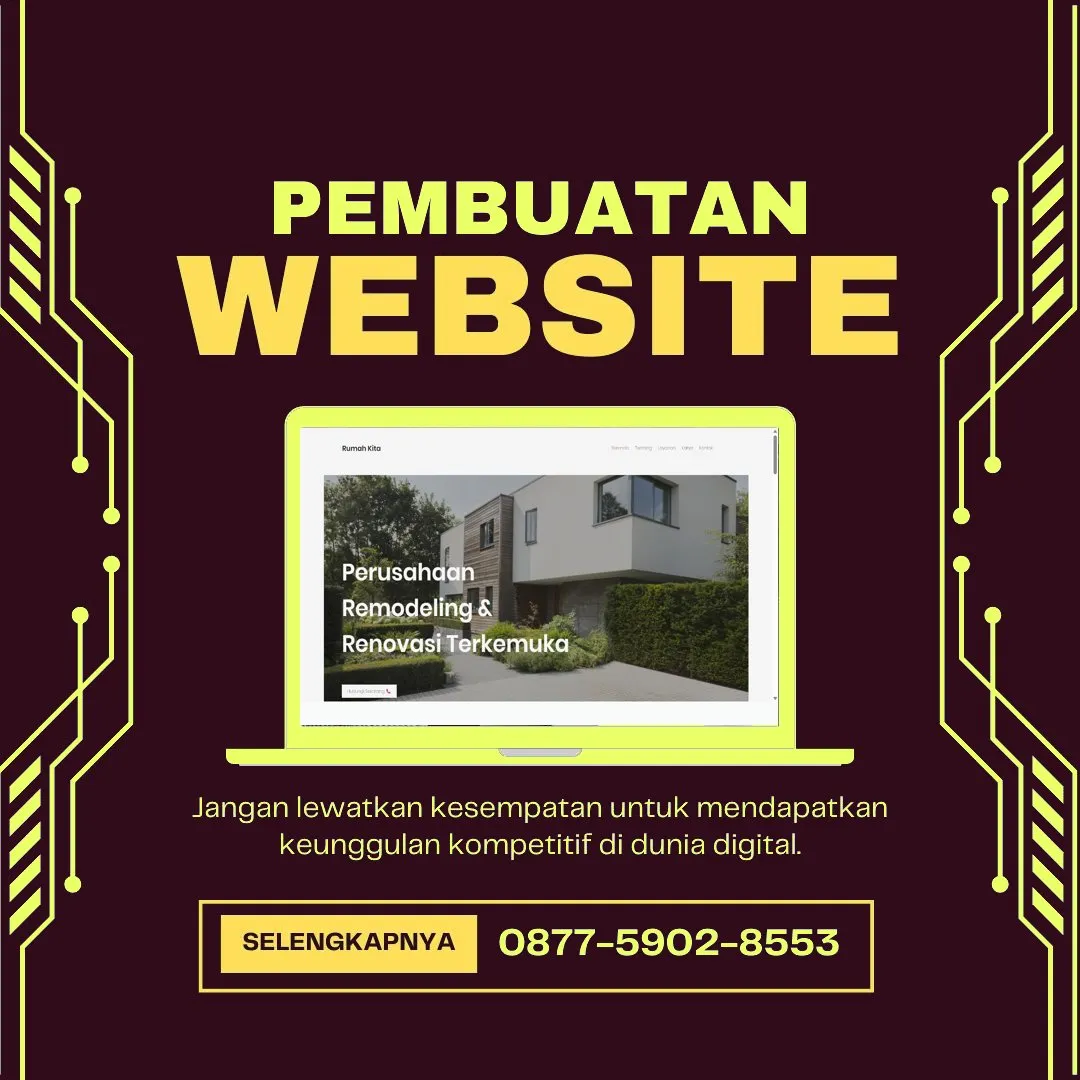 Jasa Pembuatan Web Kibin Serang Cepat, Kreatif, dan Hemat Biaya