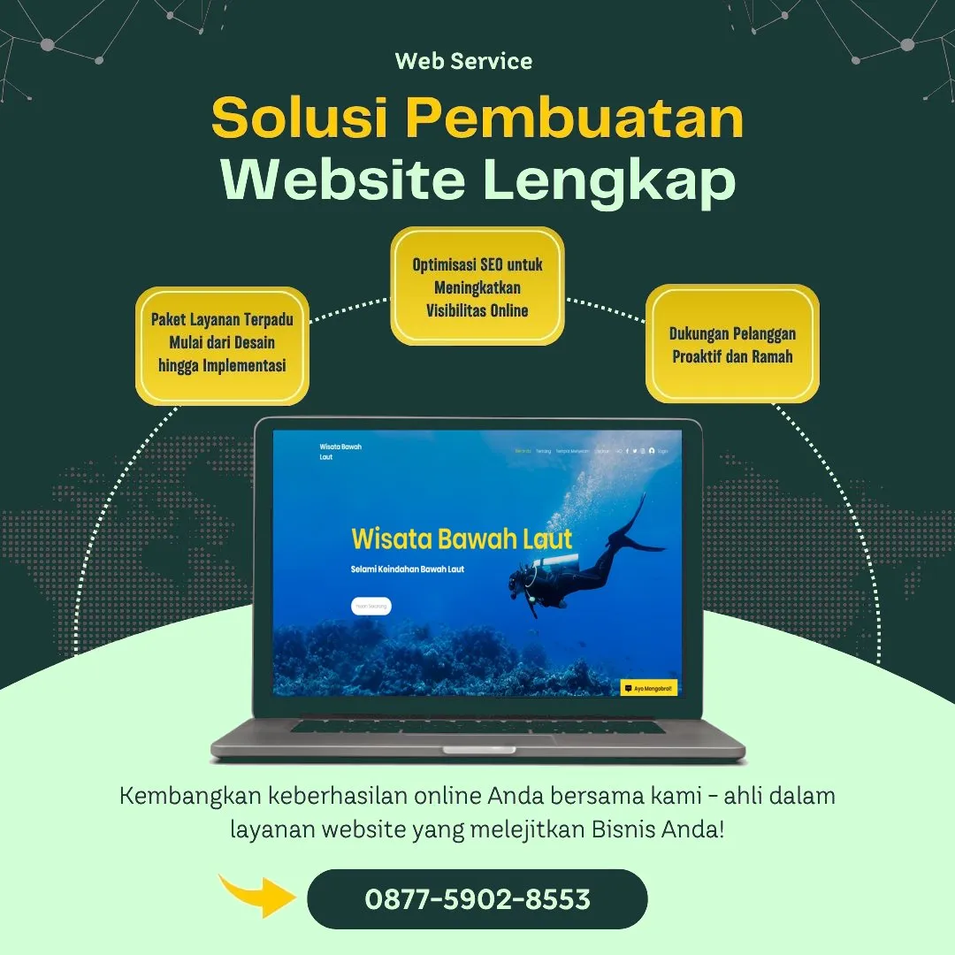 Jasa Pembuatan Web Gurah Kediri Profesional dengan Desain Modern