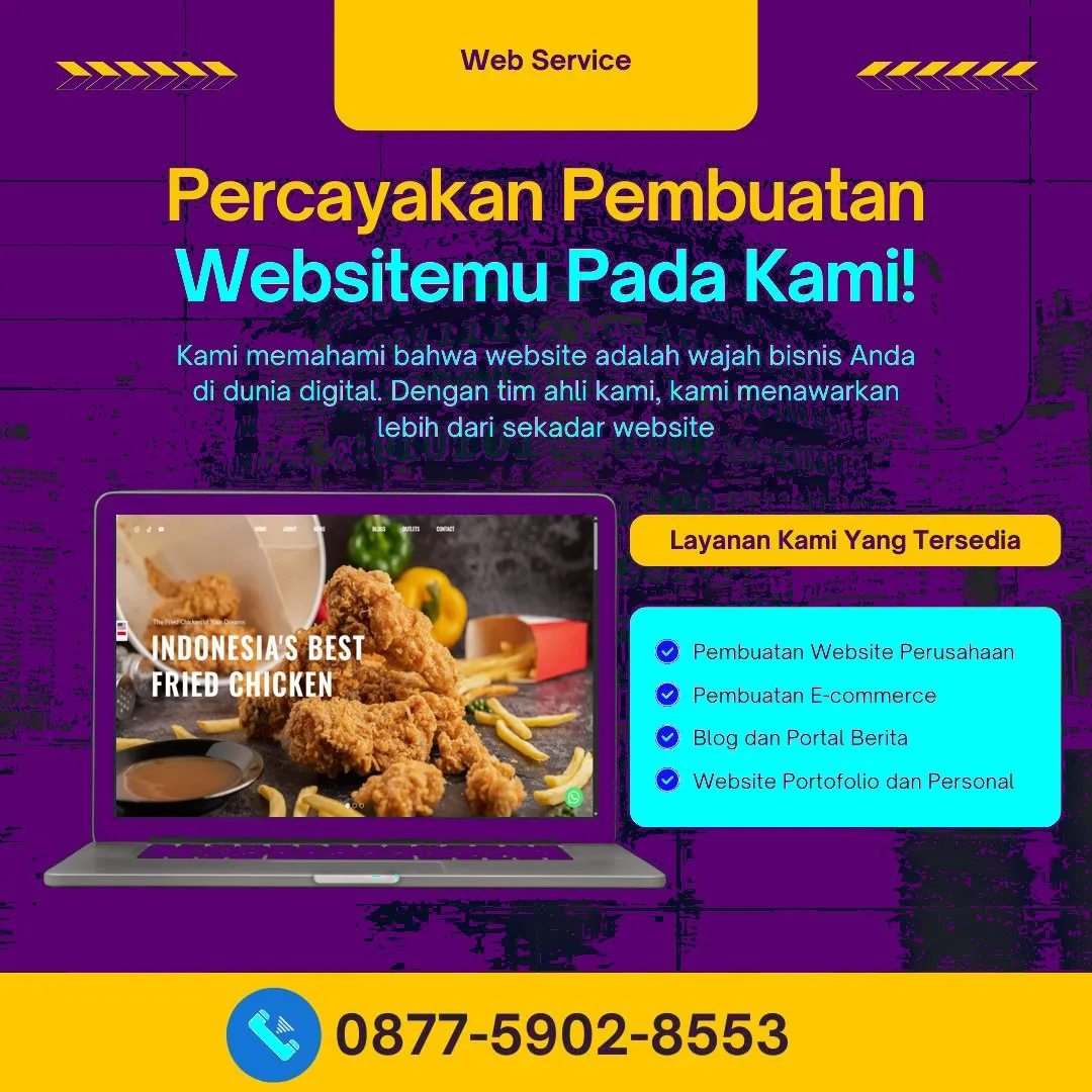 Jasa Pembuatan Web Tanara Serang Modern, Cepat, dan Terjangkau