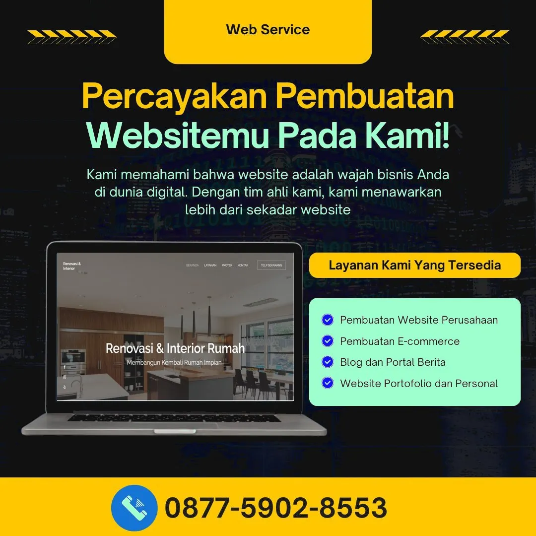 Jasa Pembuatan Web Gunung Kaler Tangerang Kreatif, Cepat, dan Terpercaya