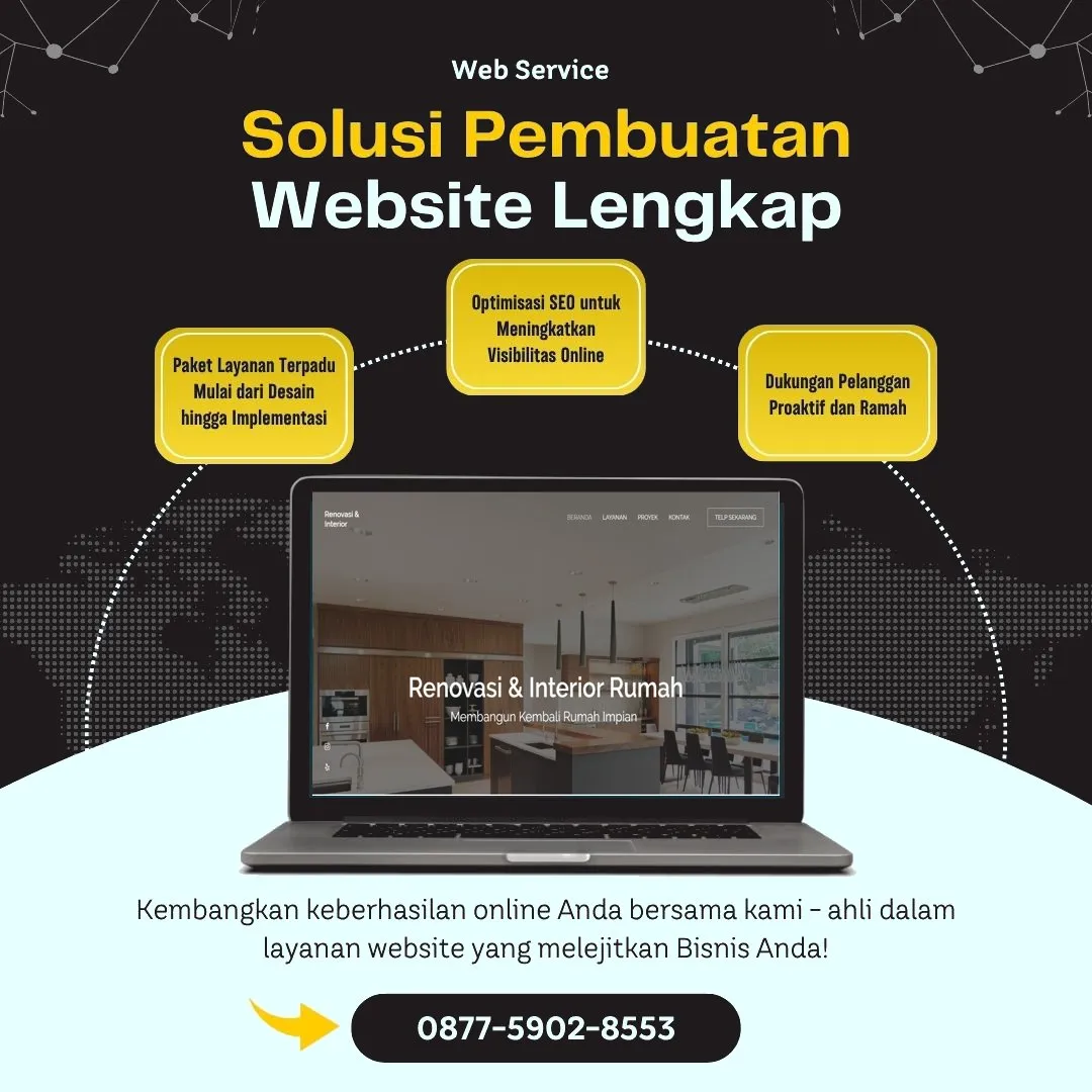 Jasa Pembuatan Web Jambe Tangerang Berkualitas Premium dengan Biaya Ringan