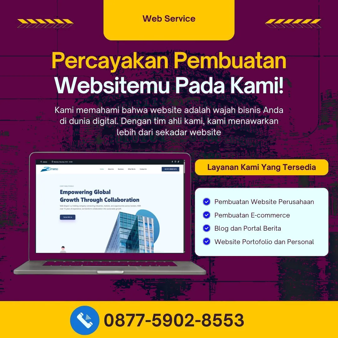 Jasa Pembuatan Web Mekar Baru Tangerang Handal, Modern, dan Terjangkau
