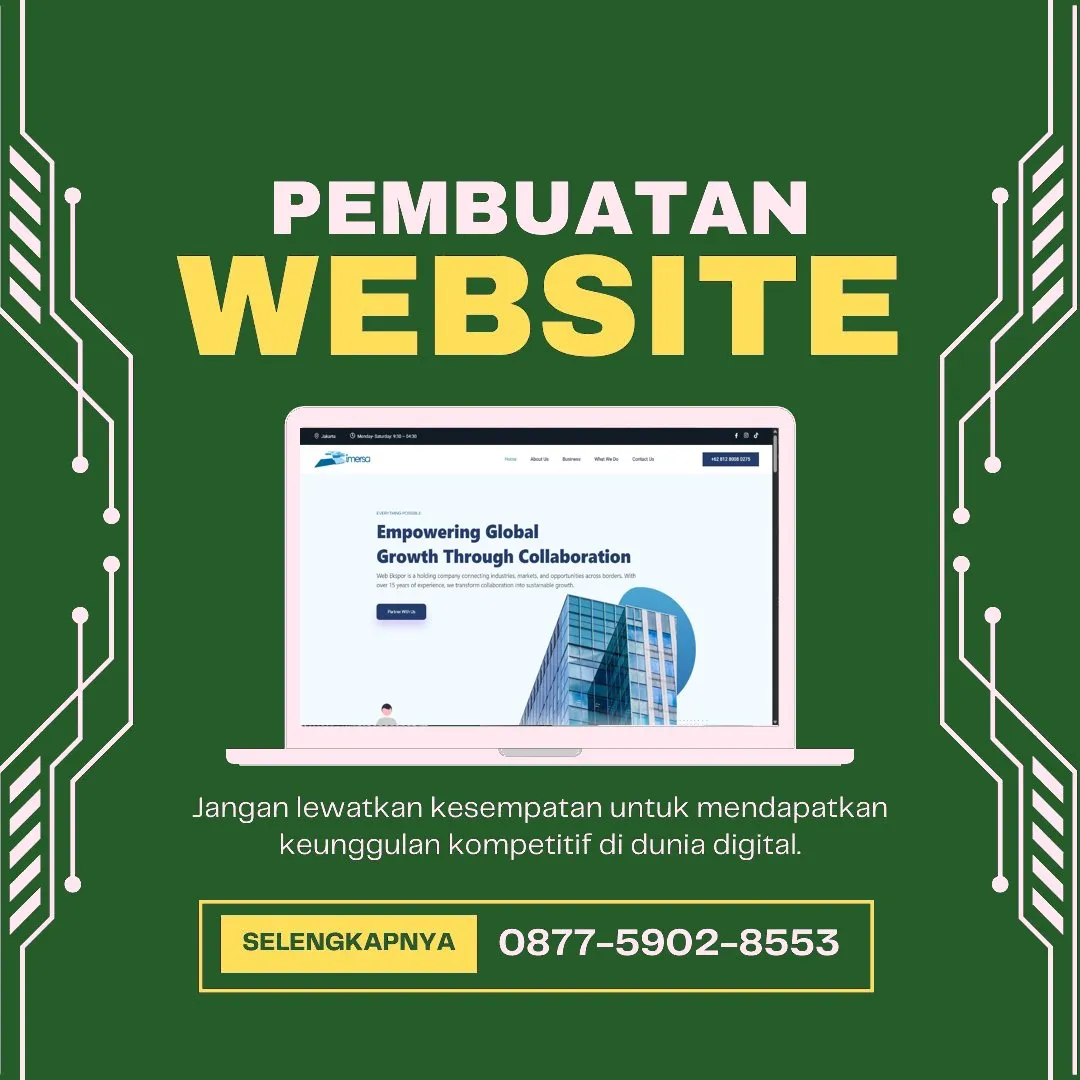 Jasa Pembuatan Web Sindang Jaya Tangerang Cepat, Handal, dan Hemat