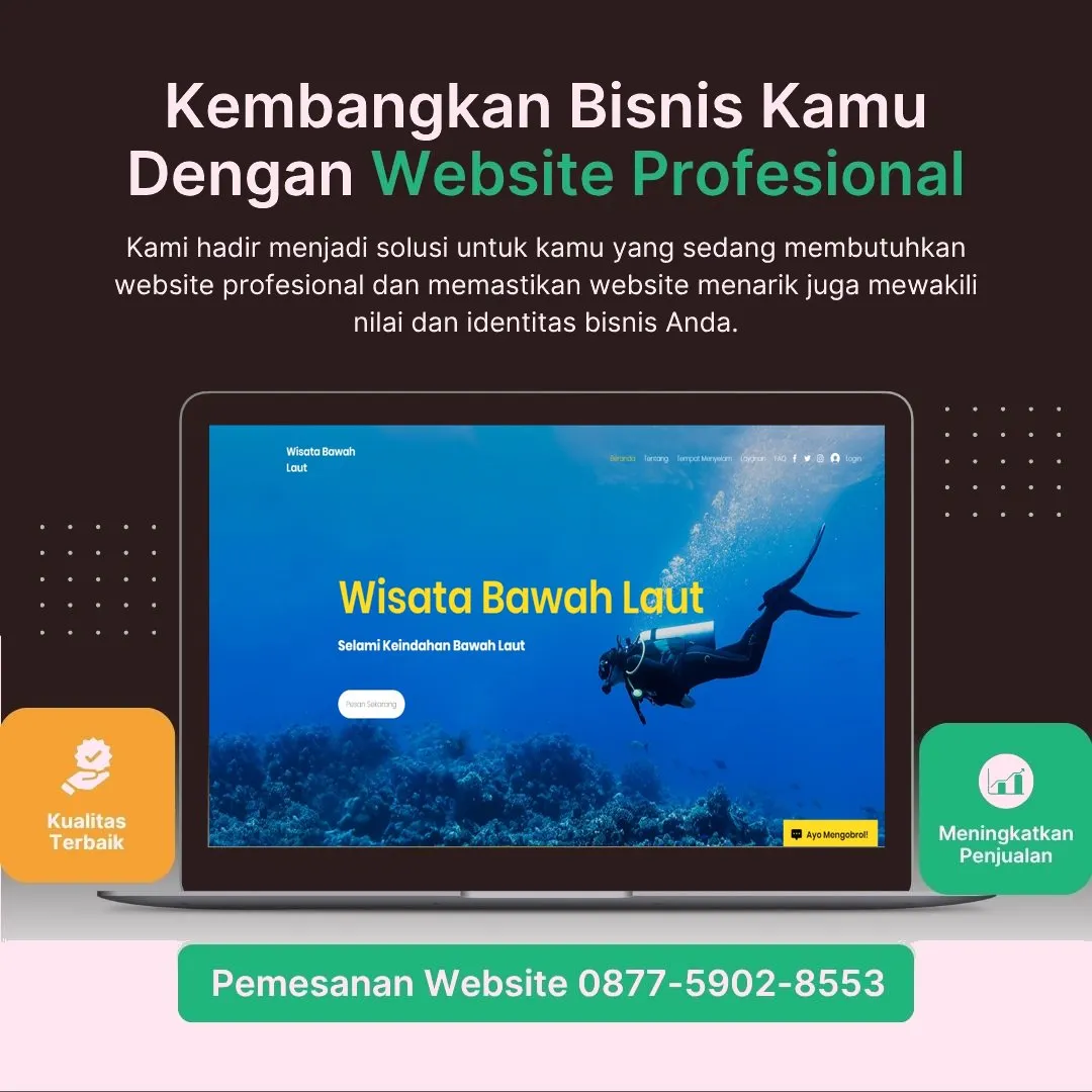 Jasa Pembuatan Web Ciputat Tangerang Selatan Kreatif, Handal, dan Hemat