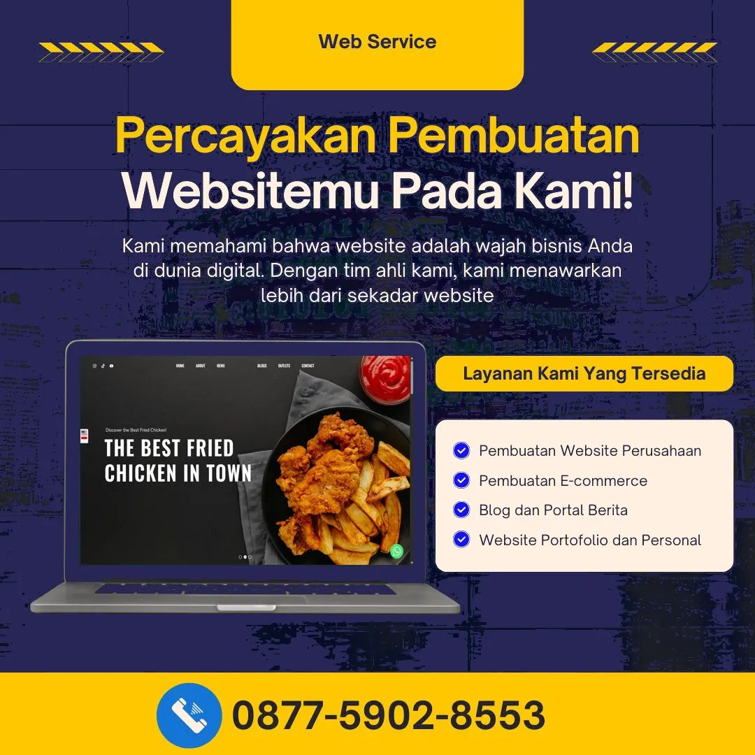 Jasa Pembuatan Web Pondok Aren Tangerang Selatan Kreatif, Andal, dan Terjangkau