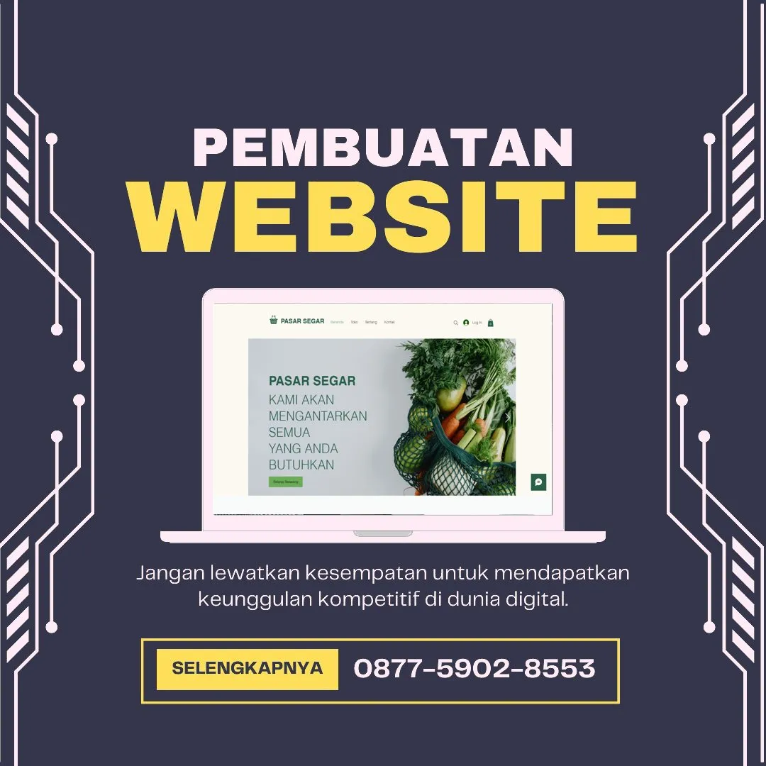 Jasa Pembuatan Web Setu Tangerang Selatan Kreatif, Cepat, dan Hemat