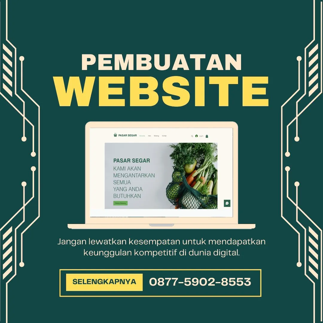 Jasa Pembuatan Web Pundong Bantul Jogja Profesional, Andal, dan Murah