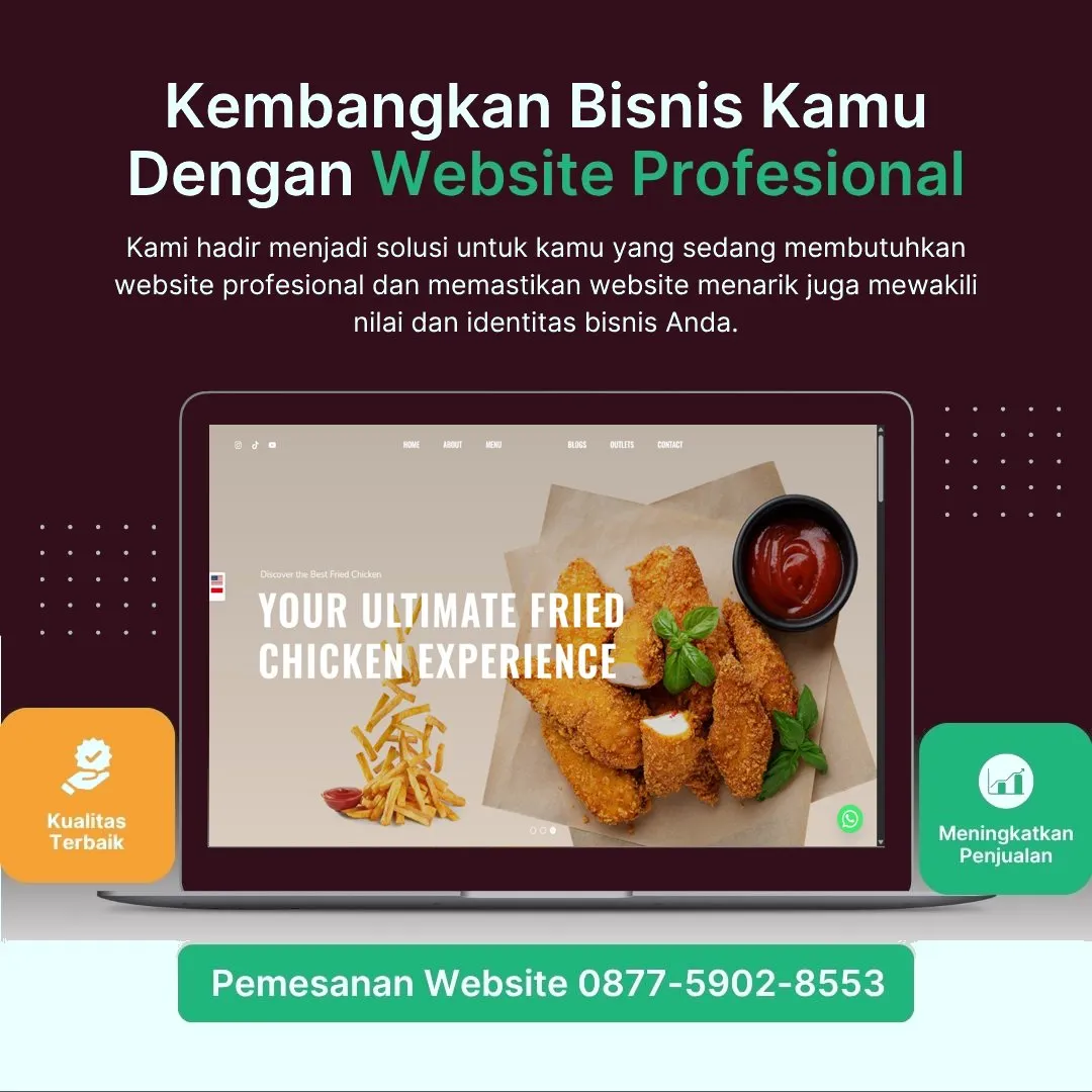 Jasa Pembuatan Web Ngemplak Sleman Jogja Efisien, Berkualitas, dan Andal