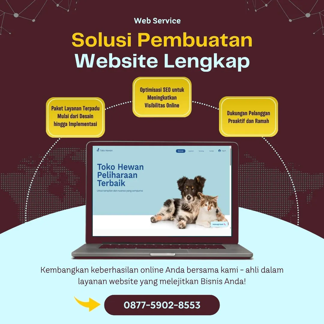 Jasa Pembuatan Web Cangkringan Sleman Jogja Profesional, Hemat, dan Andal