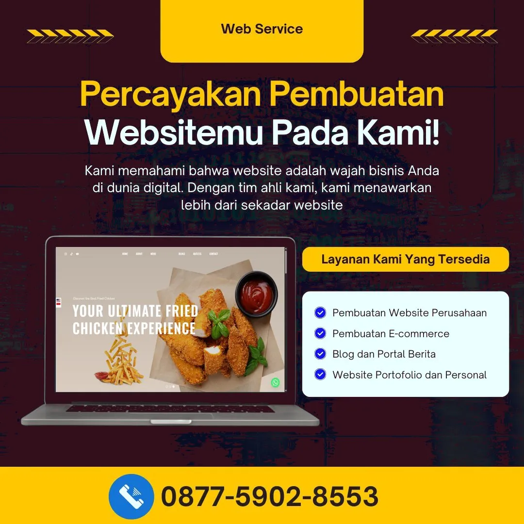 Jasa Pembuatan Web Tegalrejo Jogja Kreatif, Profesional, dan Terjangkau